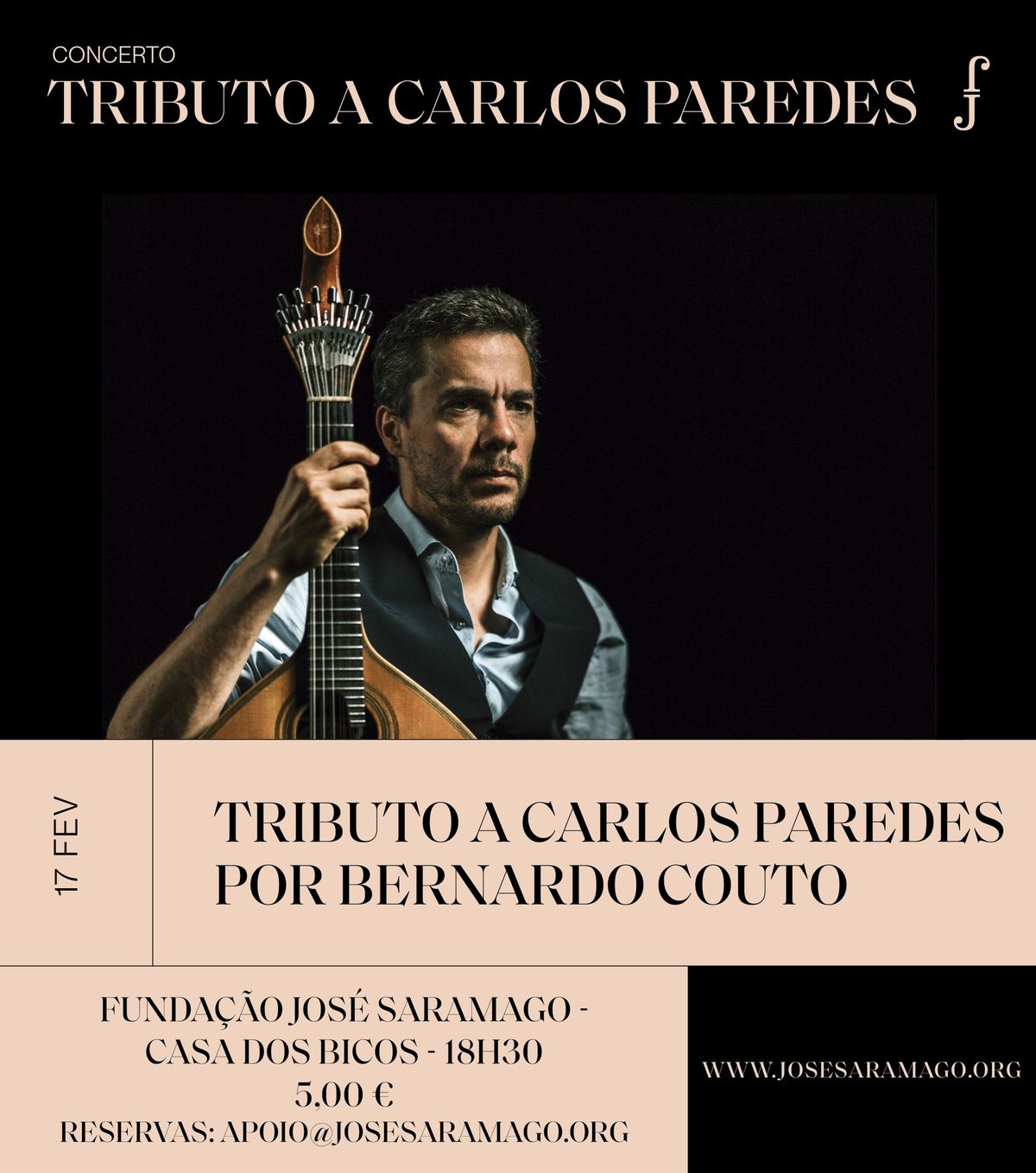 Homenagem a Carlos Paredes por Bernardo Couto