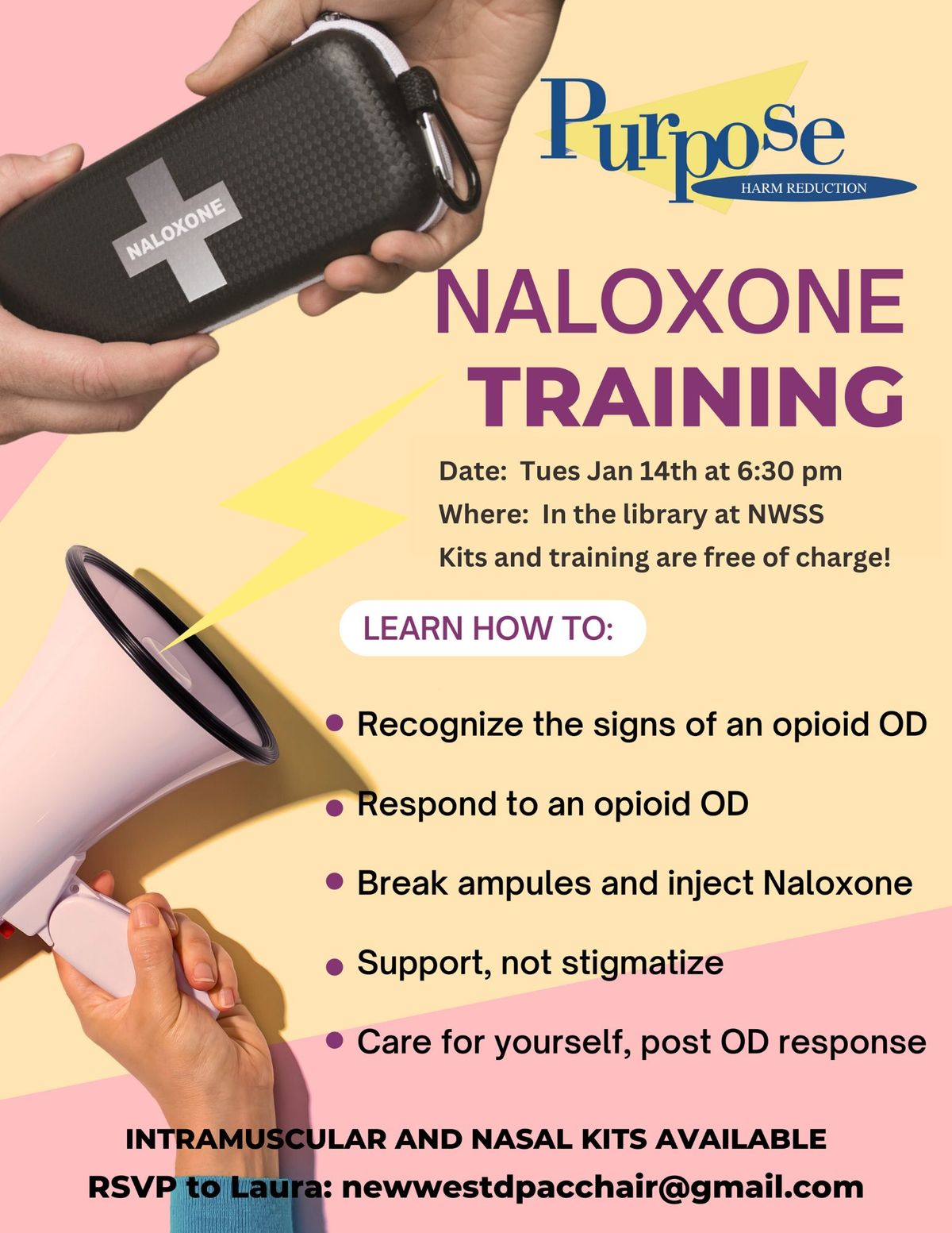 Naloxone and Overdose Prevention Training