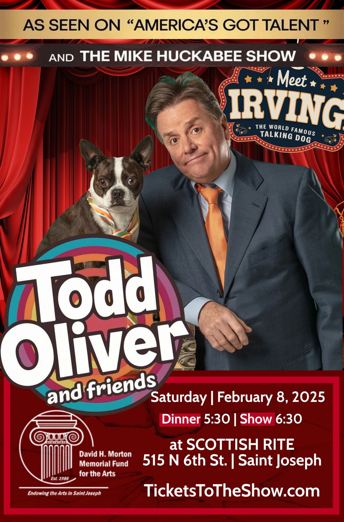 Todd Oliver and Friends (Dinner and a Show)