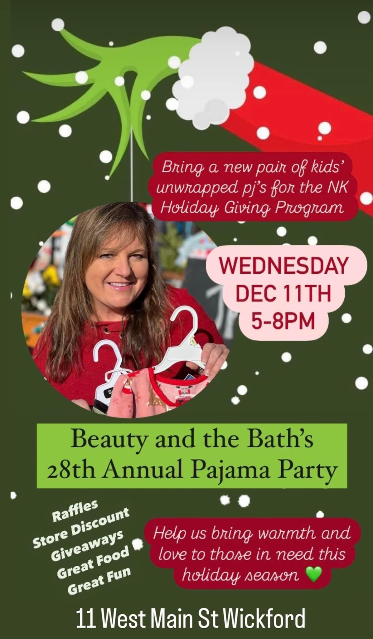 Beauty and the Bath\u2019s 28th Annual Pajama Party