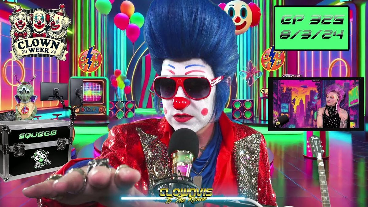Clownvis Presley at Bourbon Theatre