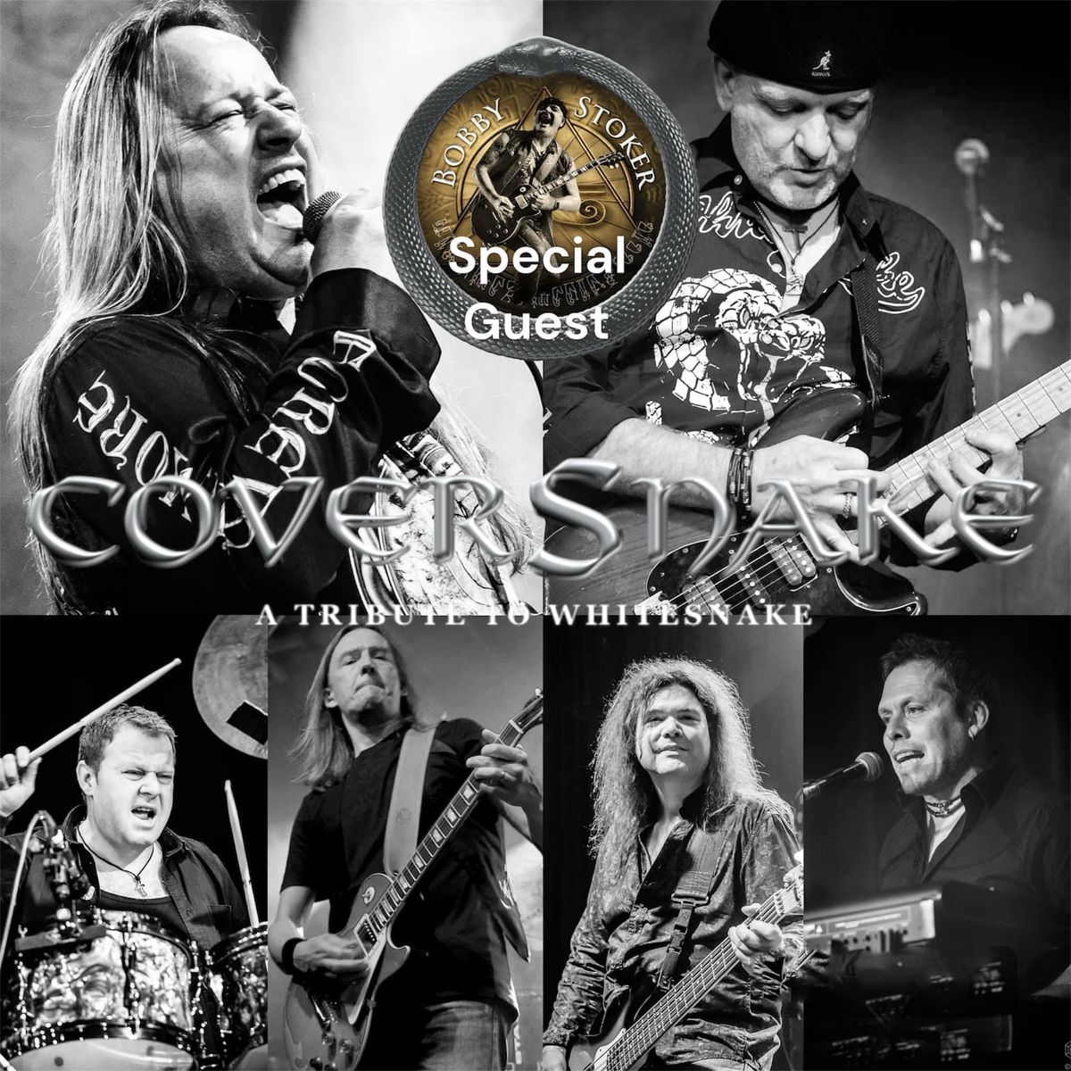 CoverSnake a Tribute to Whitesnake with Support Bobby Stoker Band 