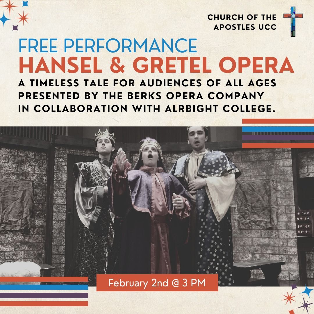 Free Performance of Hansel & Gretel Opera 