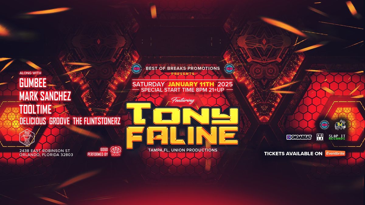 Best Of Breaks Presents:: Tony Faline & Friends at Iron Cow :: Feat Gumbee, Sanchez, Tooltime & More