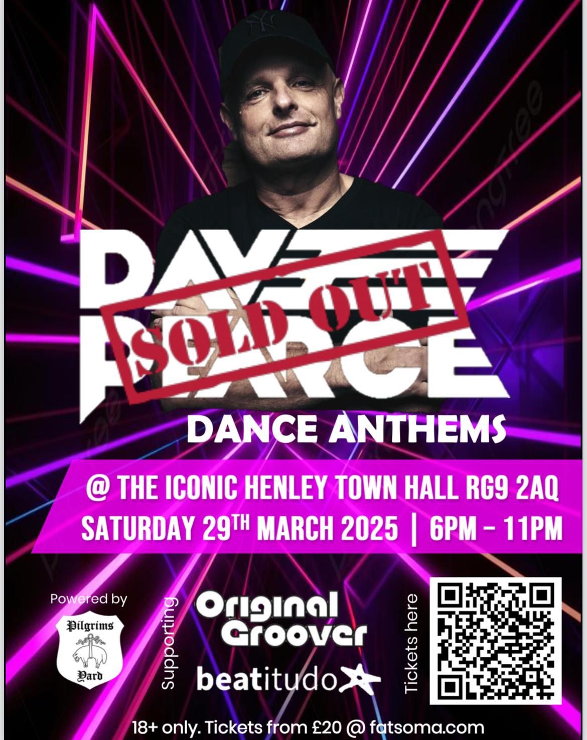 Dave Pearce Dance Anthems - SOLD OUT