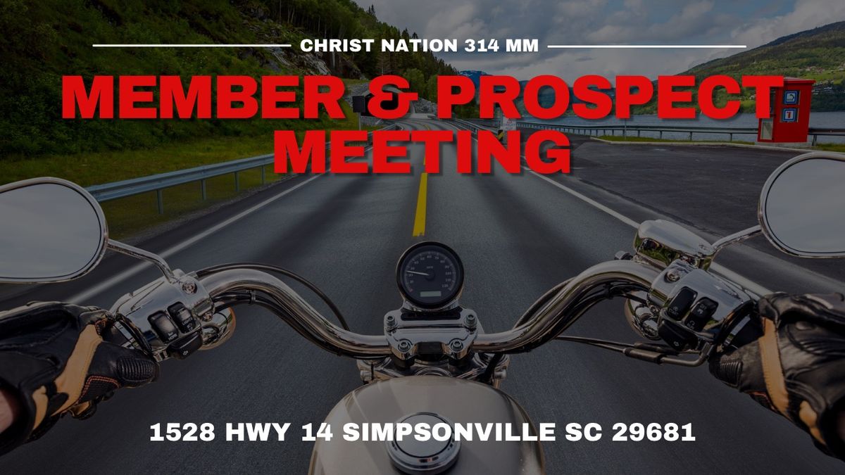 Prospect and Member Meeting