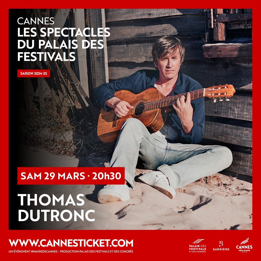 THOMAS DUTRONC \/ CONCERT \/ CANNES