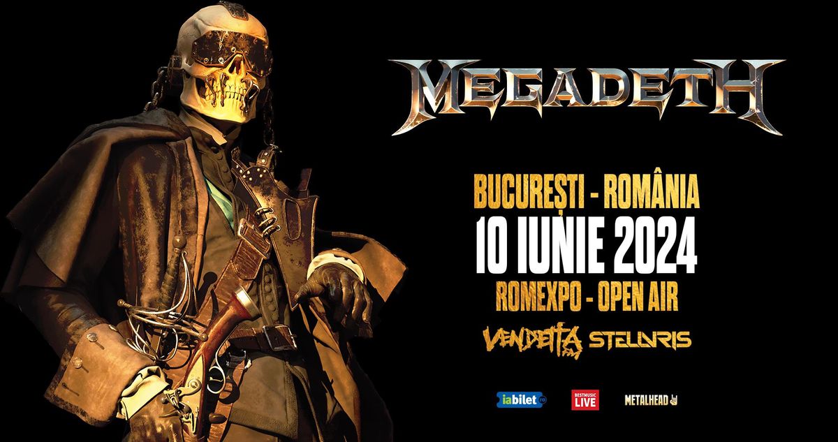 Megadeth la Romexpo - 10 iunie