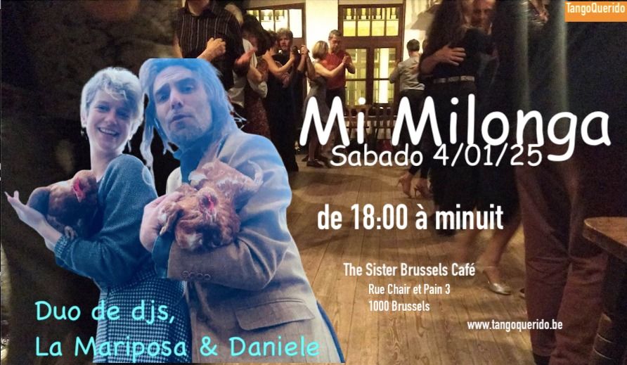  Mi Milonga, duo de djs! Charlotte la Mariposa & Daniele! 