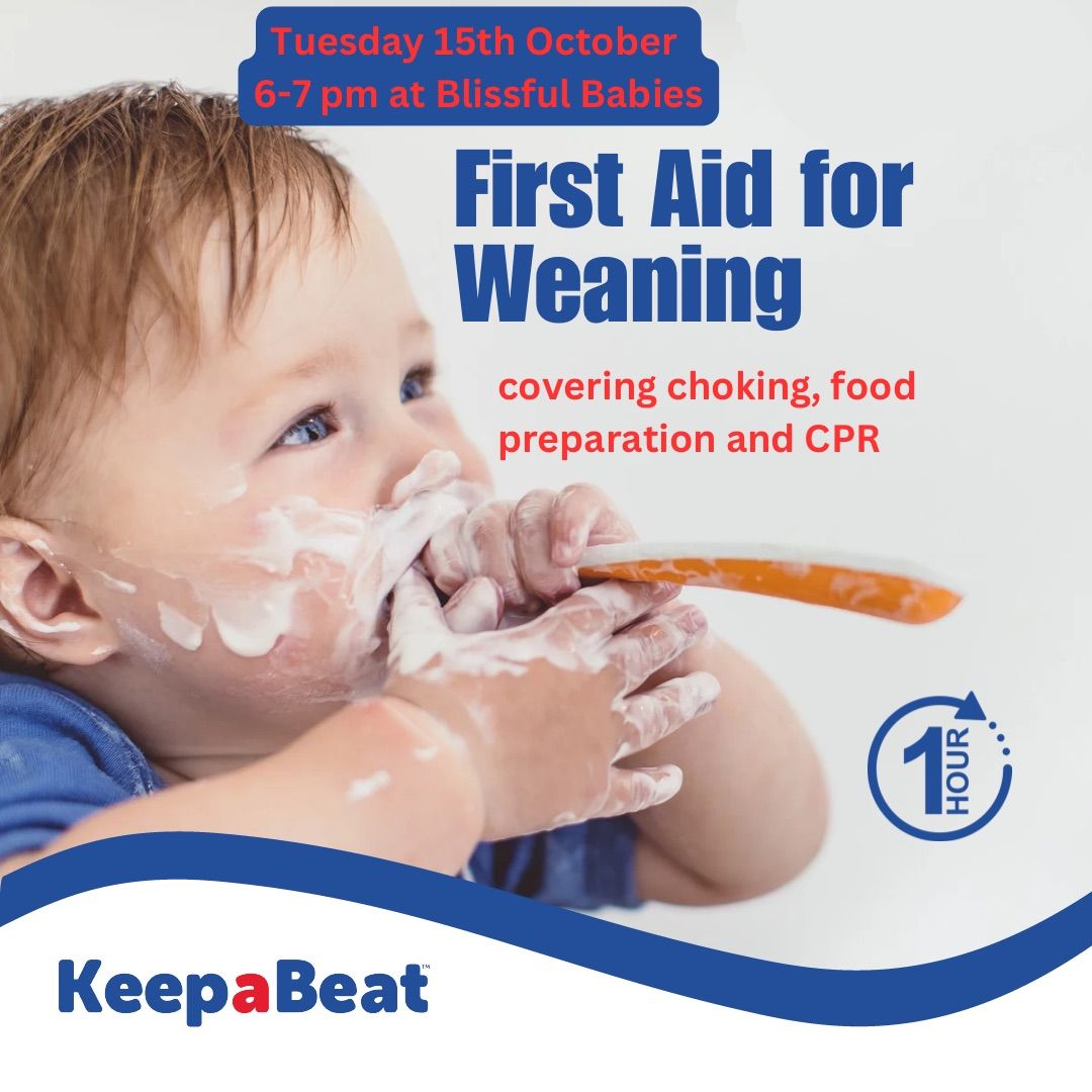 1hr Baby First Aid course ( Chocking, allergies & CPR)