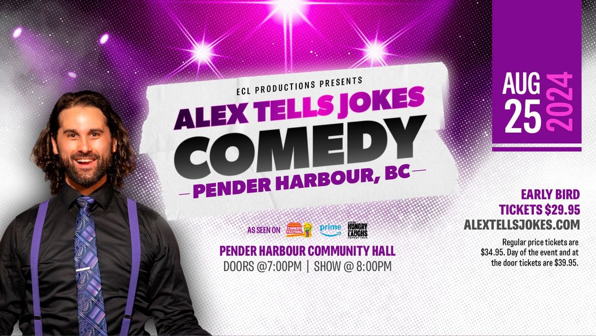 ECL Productions Presents: Alex Mackenzie Live! Pender Harbour