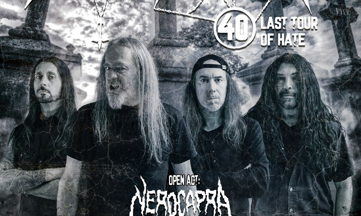 NECRODEATH "40' Last Tour of Hate" + Nerocapra