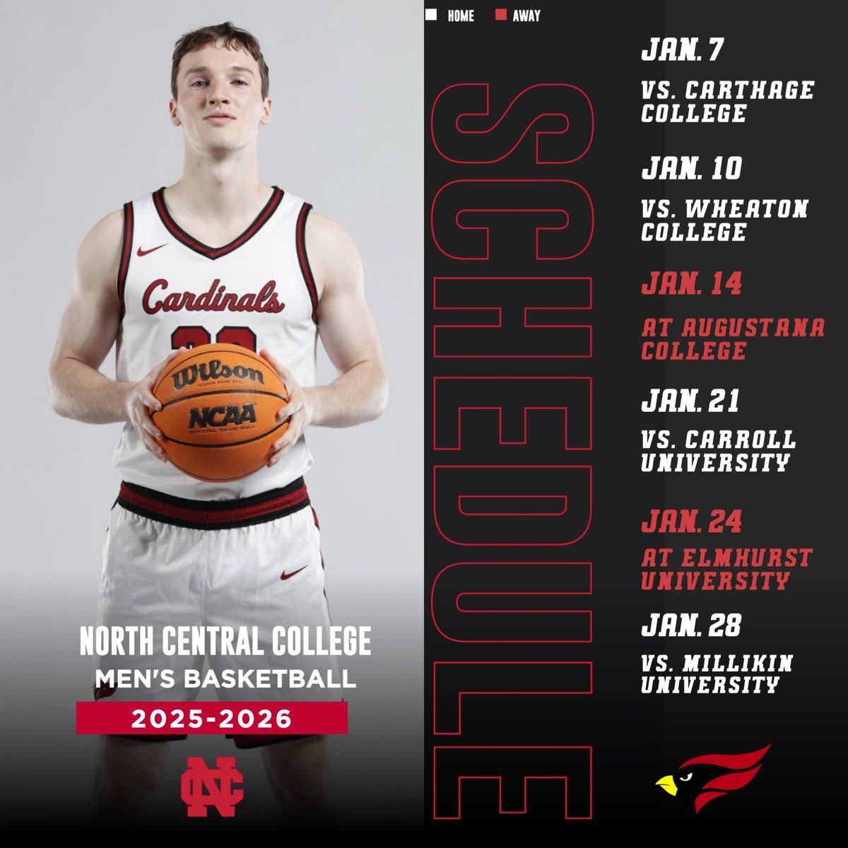 Bradley Braves vs. North Central College Cardinals