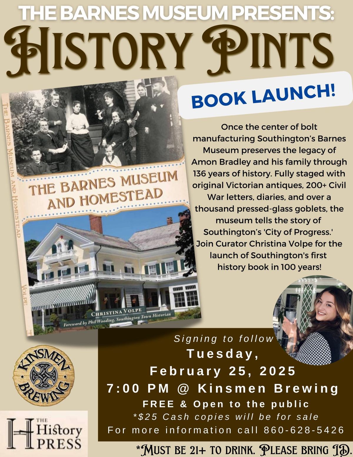 History Pints: Barnes Museum Book Launch! \ud83c\udf7b\ud83d\udcd6