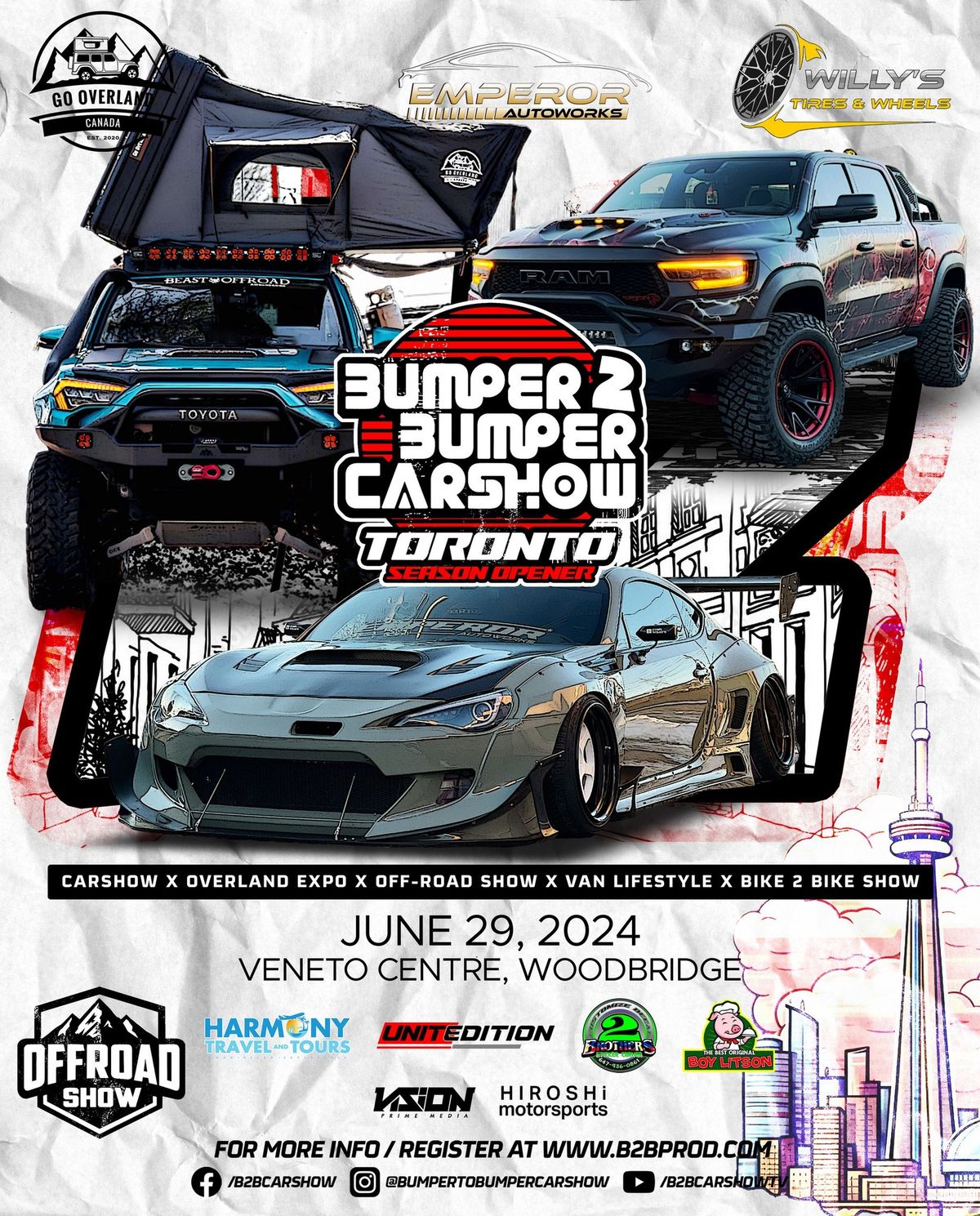 Bumper to Bumper Toronto Carshow Season Opener