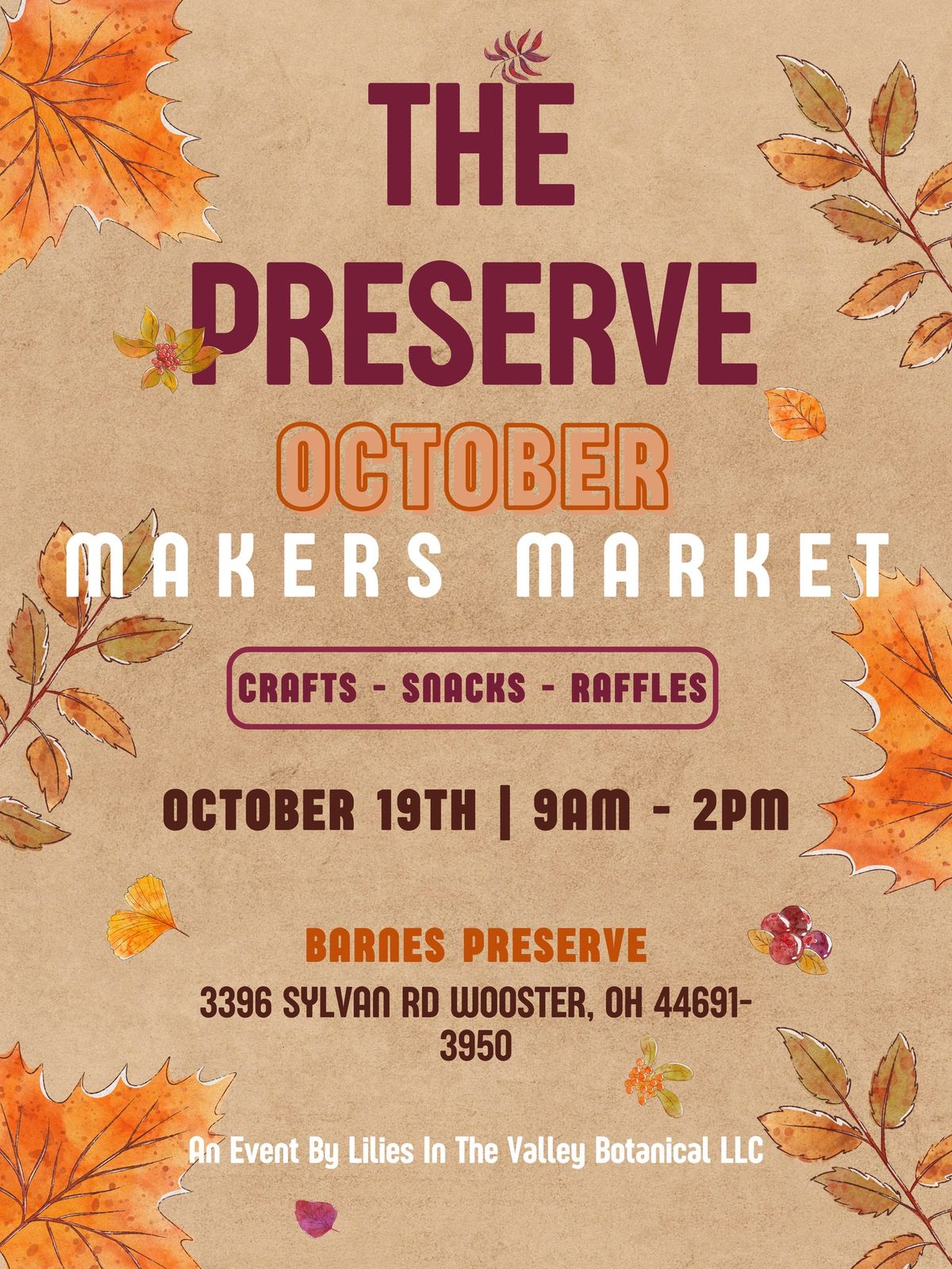 The Preserve Makers Market 