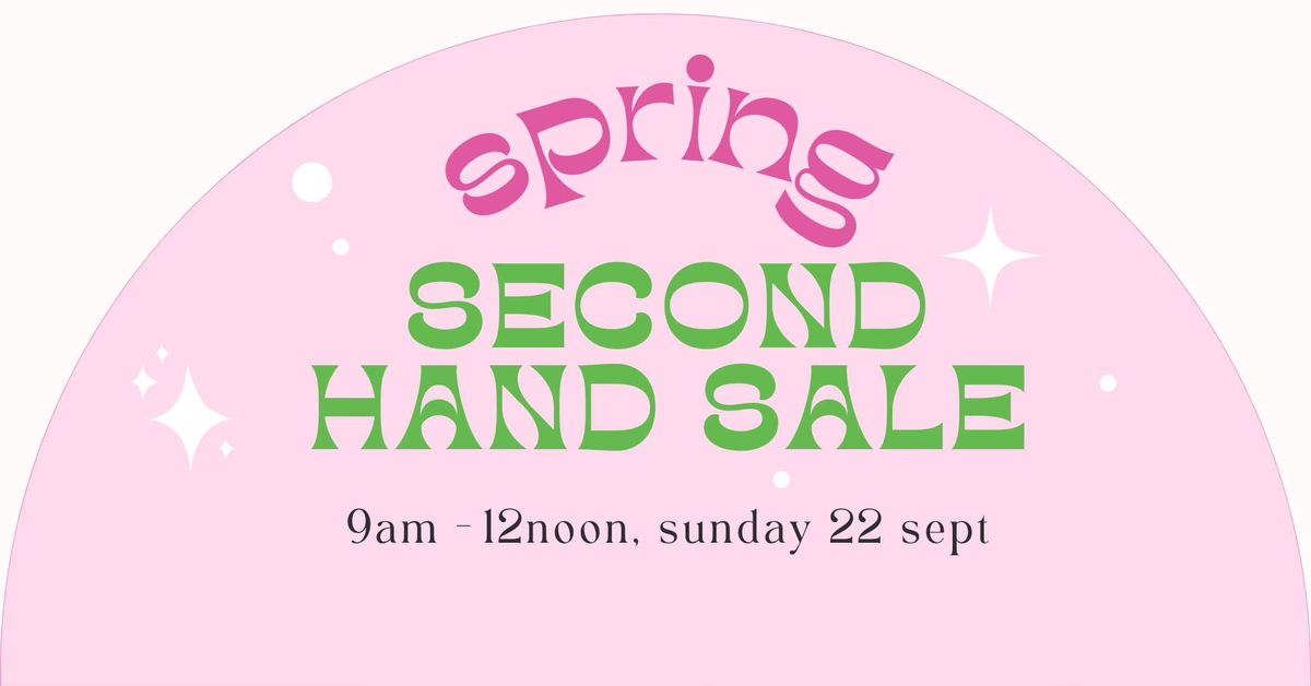 Spring Second Hand Sale