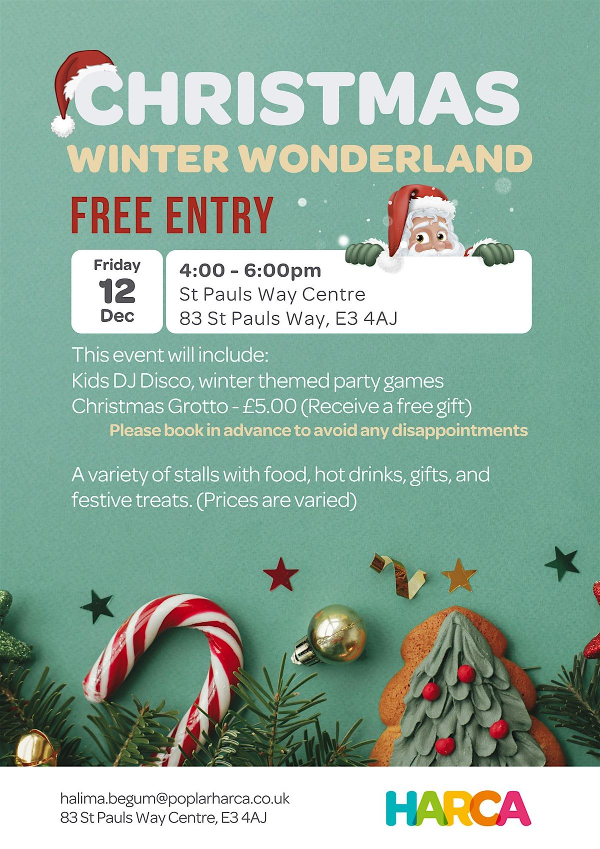 Winter Wonderland at St Pauls Way Centre (E3)