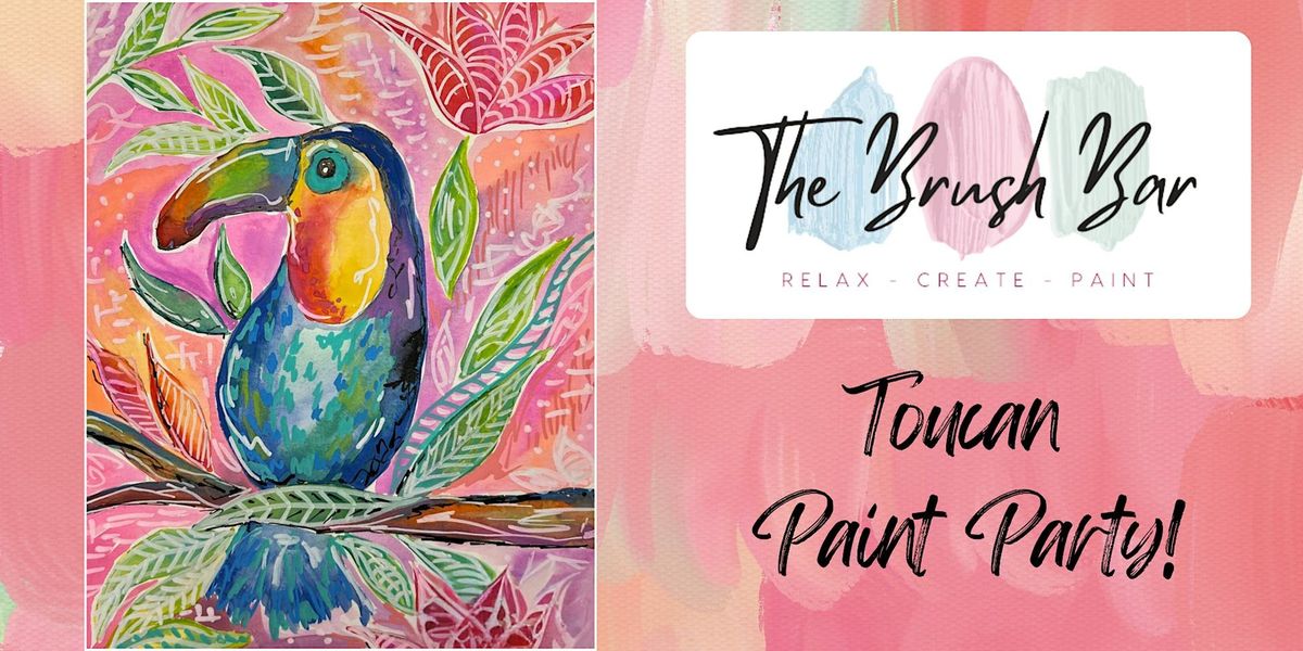 Toucan Paint Party at Karkoo Nursery with The Brush Bar!