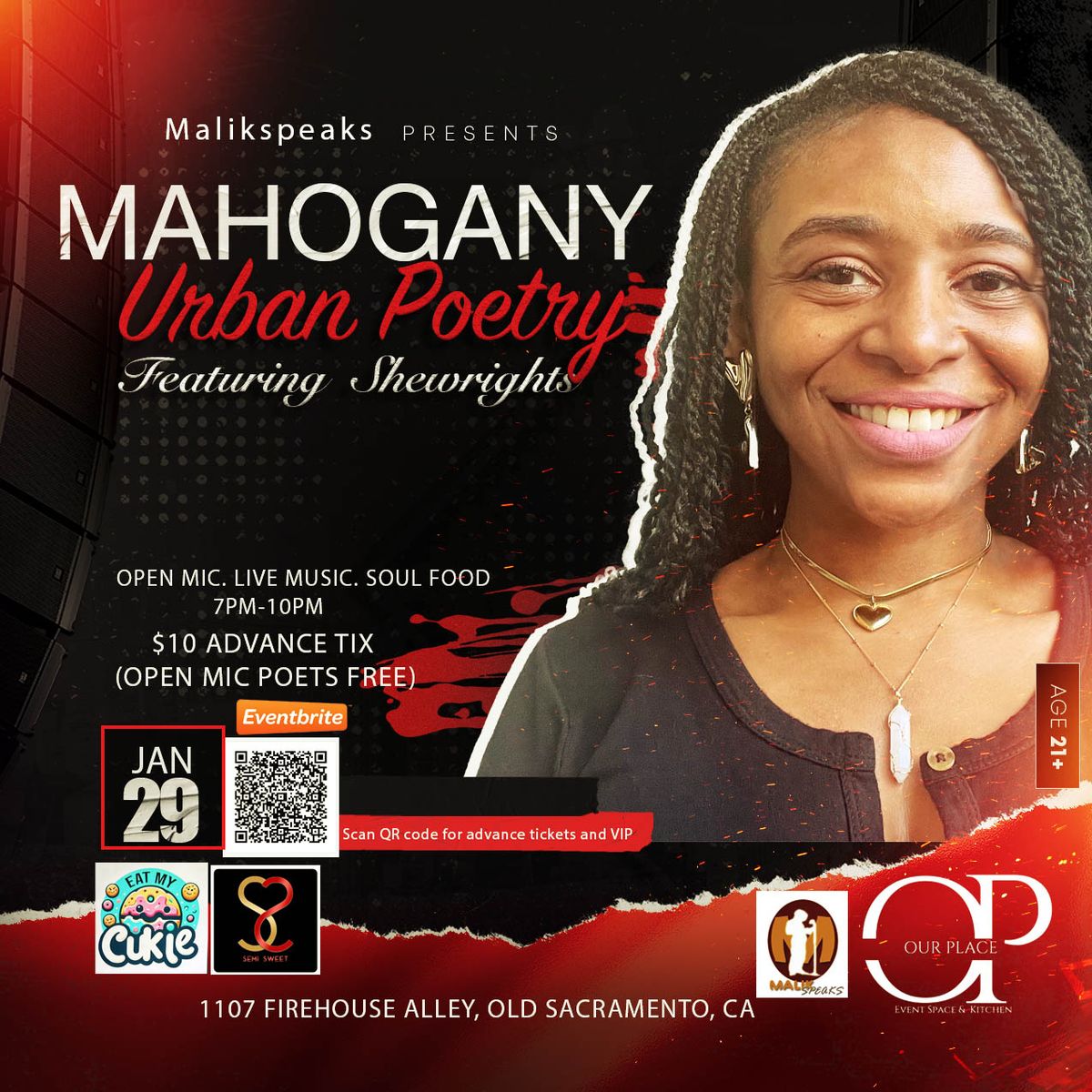 Mahogany Urban Poetry Series featuring Shewrights