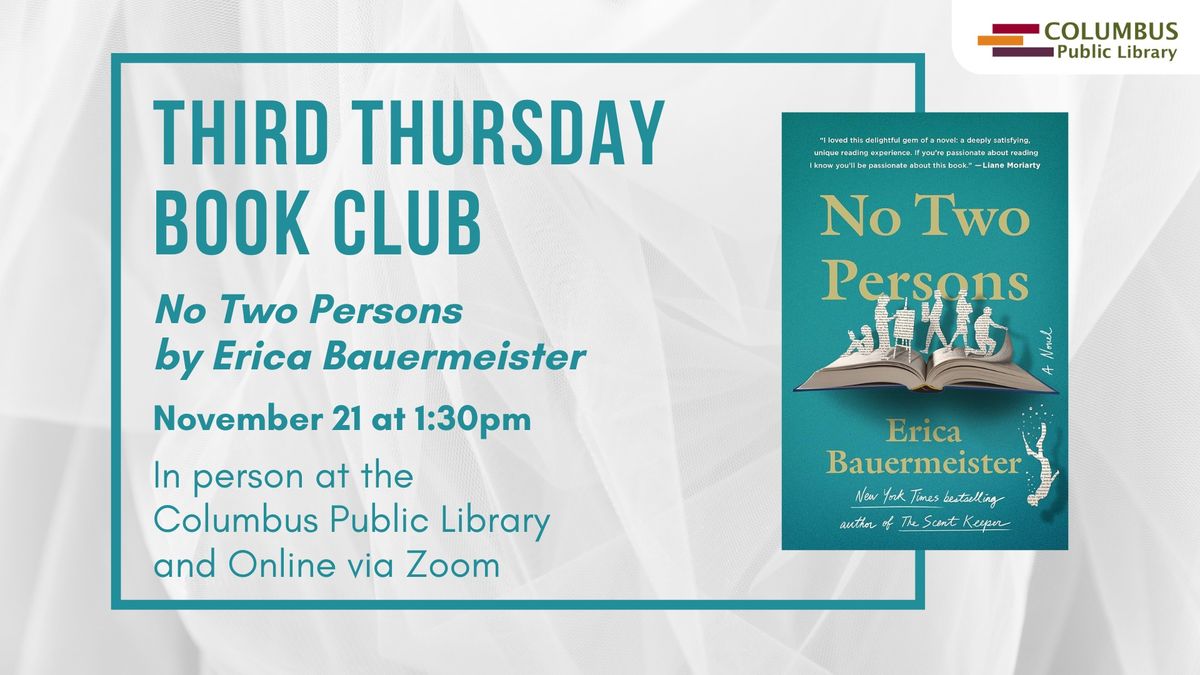 Third Thursday Book Club - November