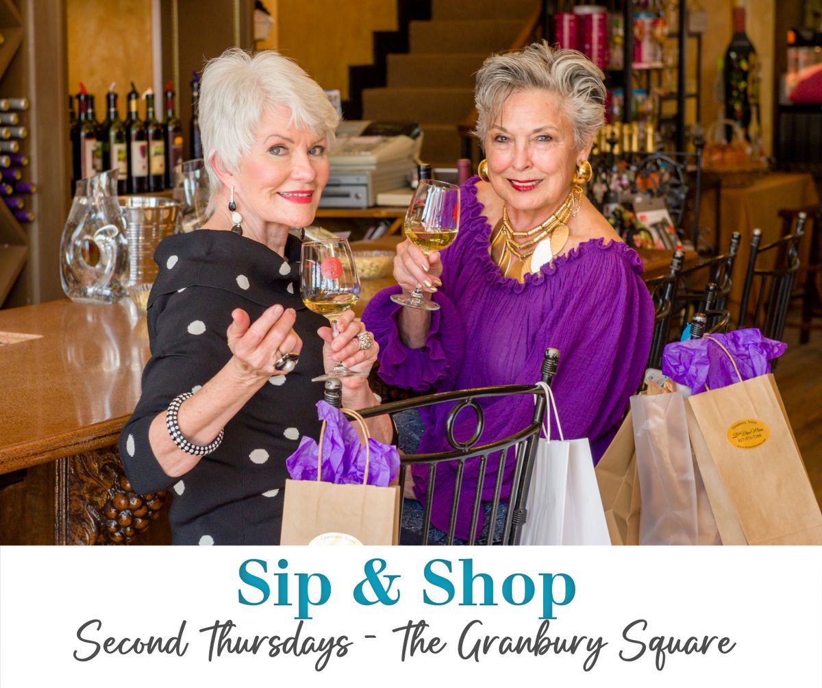 Granbury Sip & Shop Thursday