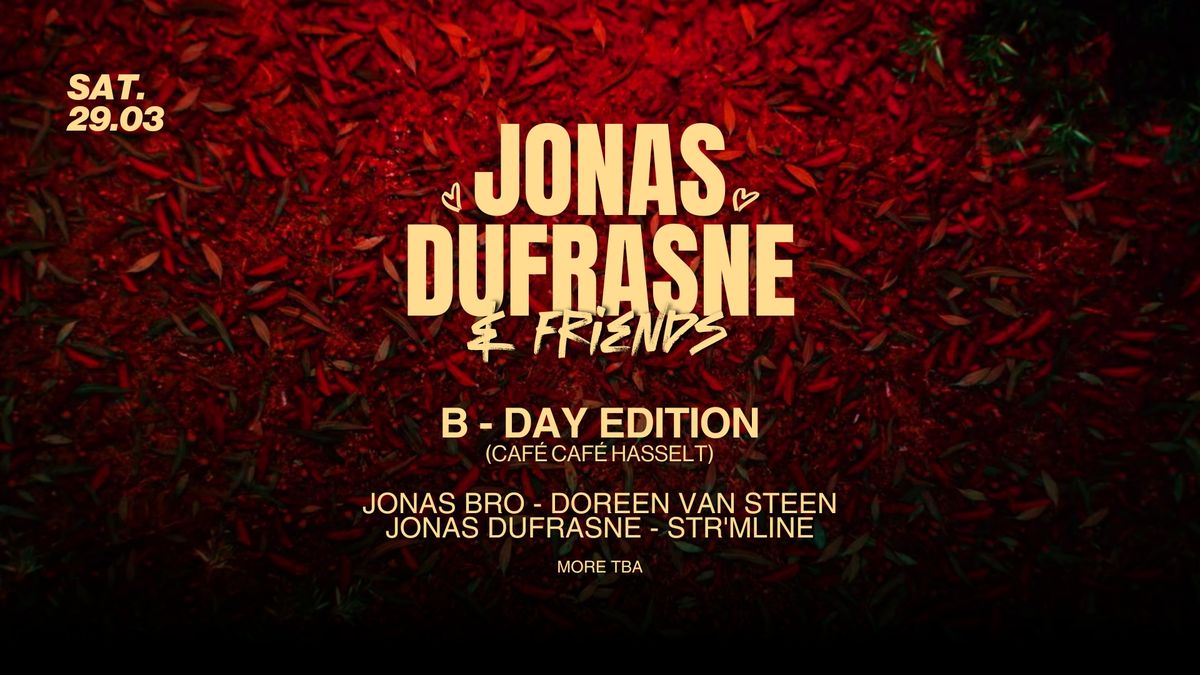 Jonas Dufrasne & Friends | B-Day Edition at Caf\u00e9 Caf\u00e9 | Hasselt 