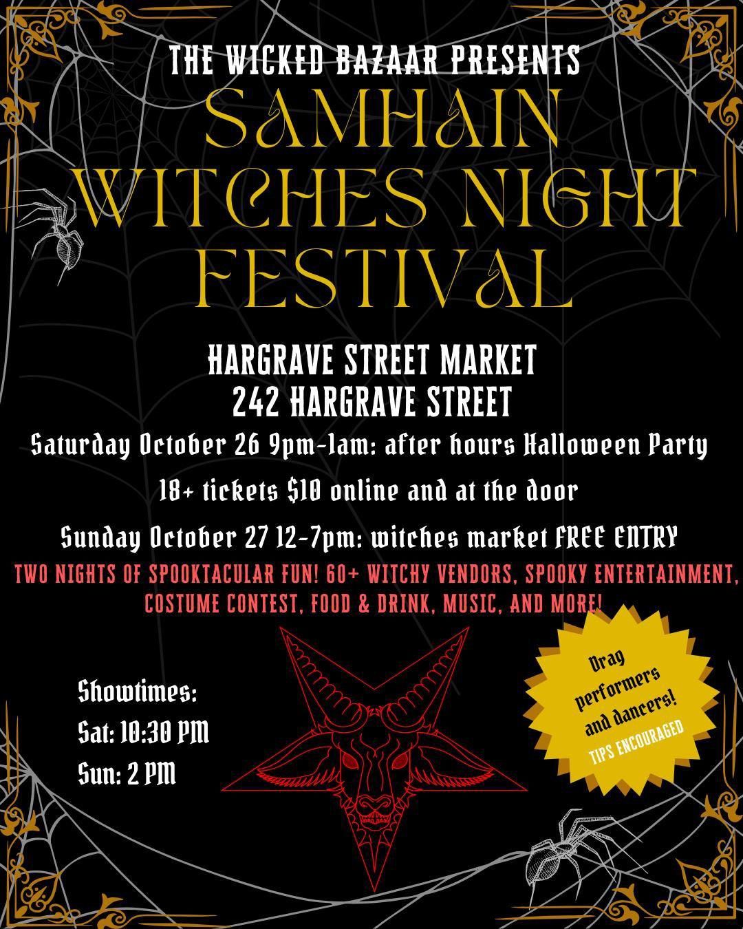 Samhain Witches Night Festival