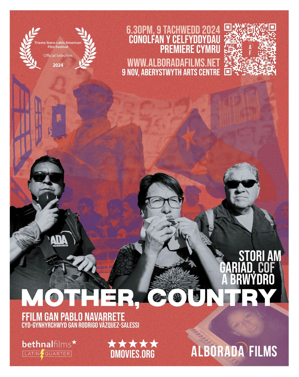 Mother, Country + Live Q&A (9 Nov\/Aberystwyth)