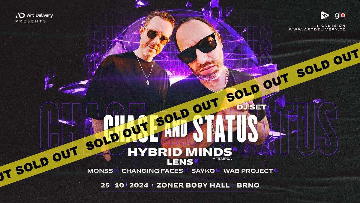 CHASE AND STATUS, HYBRID MINDS, LENS and more... | 25.10.2024 | Zoner Boby Hall