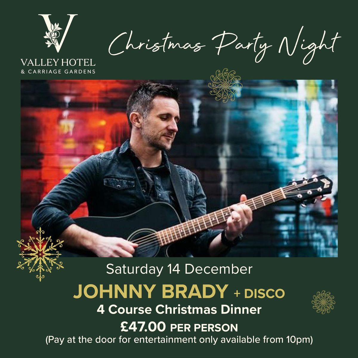 Johnny Brady Christmas Party Night \ud83d\udc83