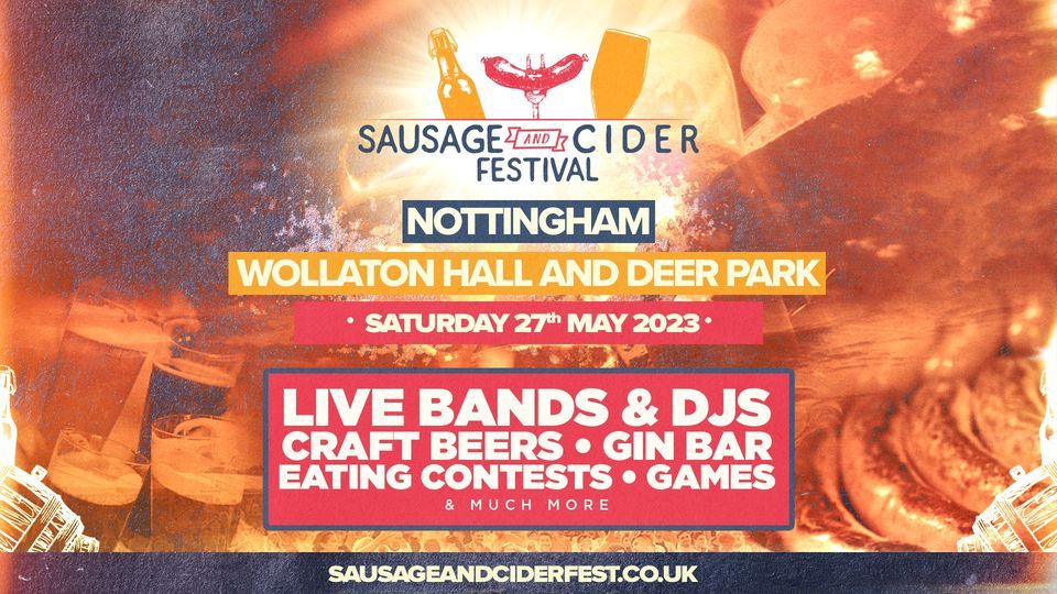 Sausage and Cider Fest Nottingham 2023 ( Outdoors ), Wollaton Park