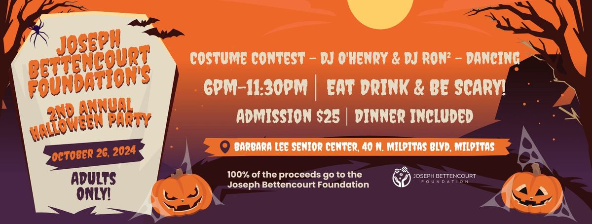 Joseph Bettencourt Foundation's 2nd Annual Halloween Party 