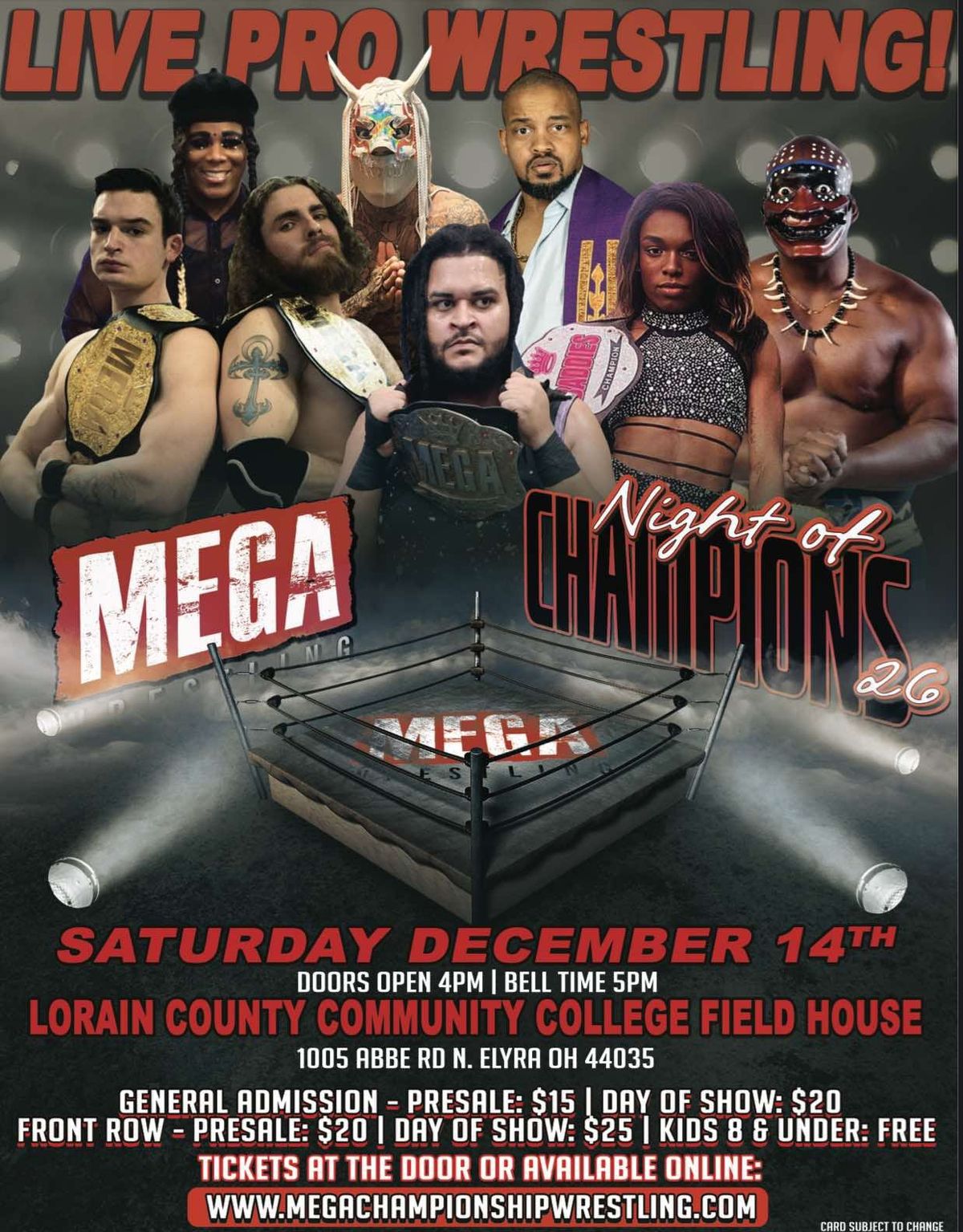 Mega Presents Night of Champions 26