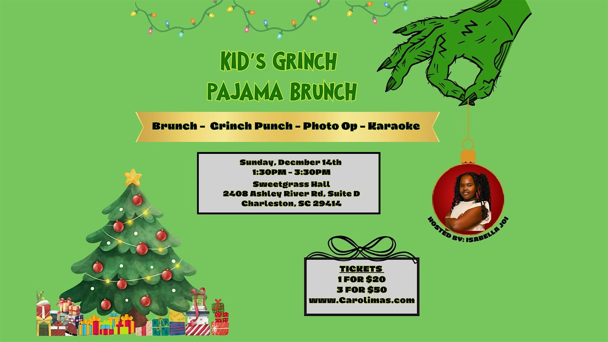Kid's Grinch Pajama Brunch