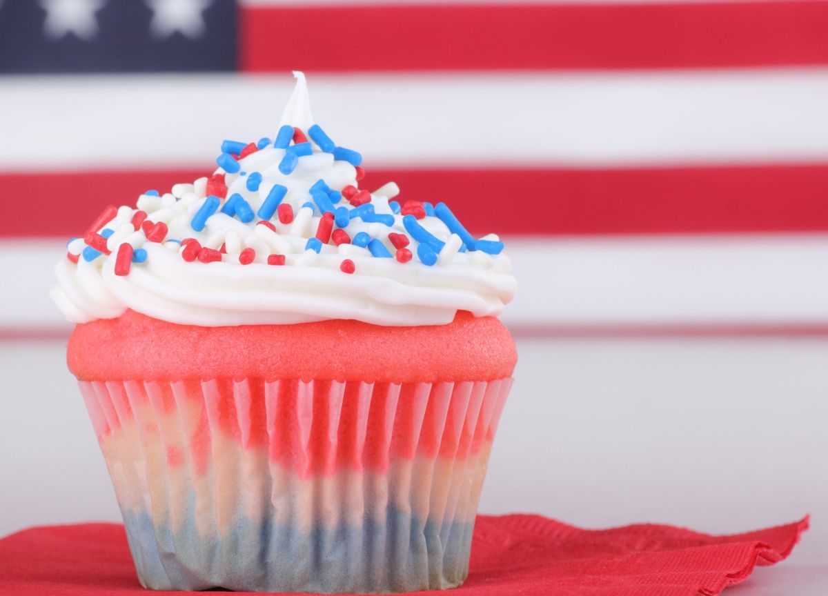 Star Spangled Cupcakes Class (Ages 2-8 w\/ Caregiver)