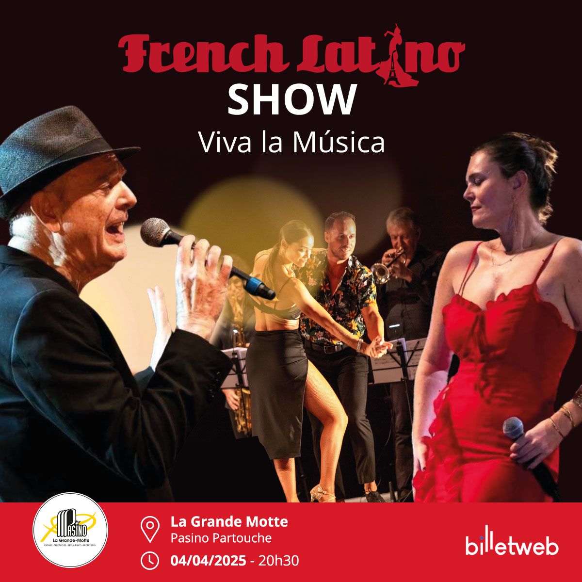 French Latino Show - Viva la M\u00fasica \u00e0 La Grande Motte