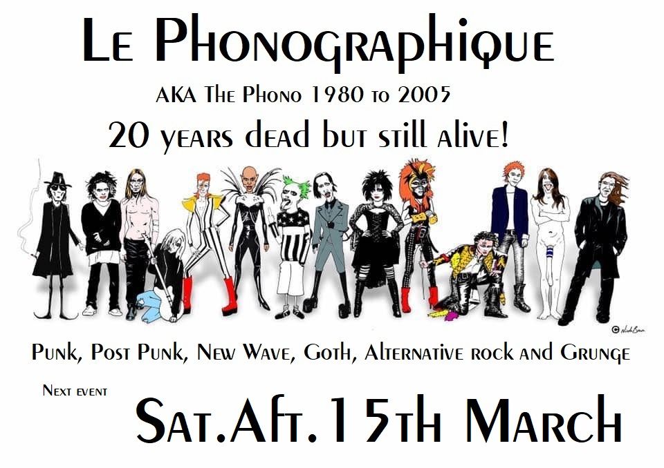 The Phono Sat. Aft. (LAD 25-15th March)