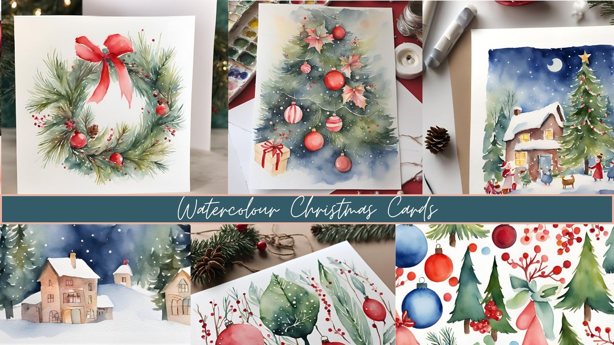 Watercolour Christmas Cards