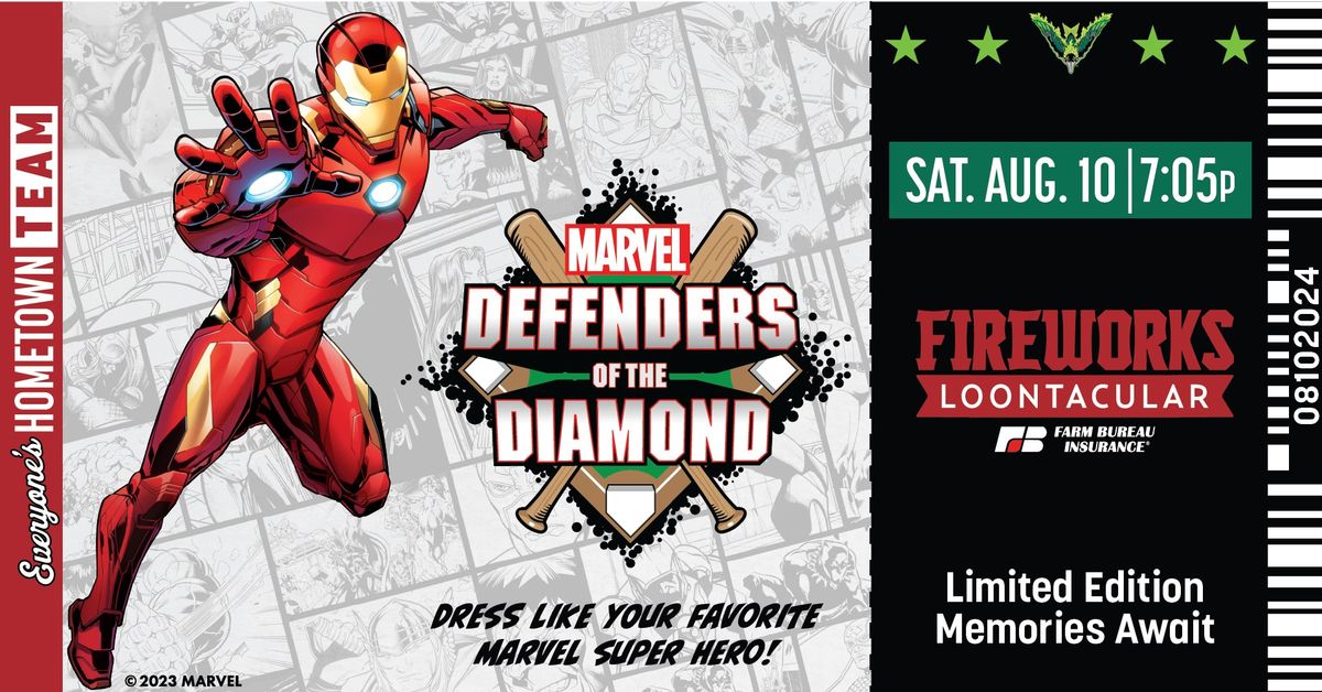 MARVEL DEFENDERS OF THE DIAMOND\u2122 NIGHT featuring IRON MAN