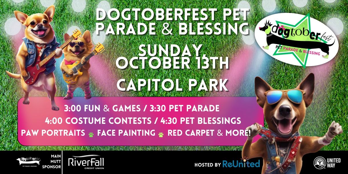 3rd Annual Dogtoberfest Pet Parade & Blessing