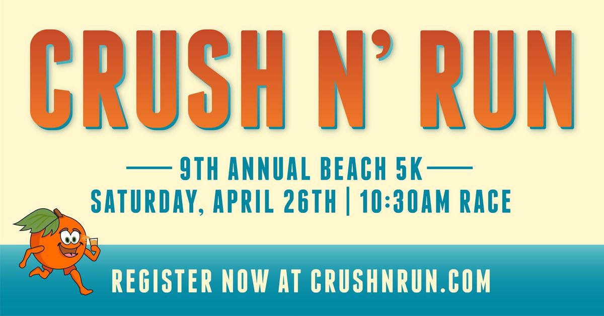 9th Annual Crush N' Run 5K \ud83c\udfc3\u200d\u2640\ufe0f\ud83c\udfc5