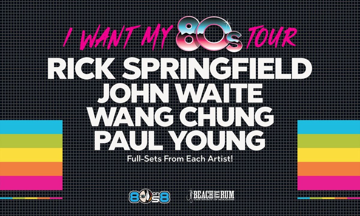 Rick Springfield: I Want My 80's Tour