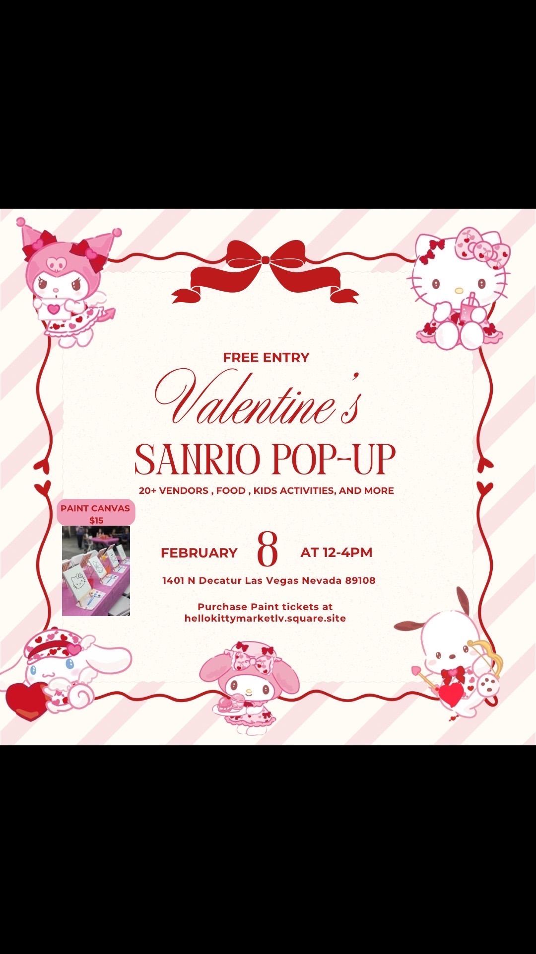 Valentine\u2019s Sanrio Market