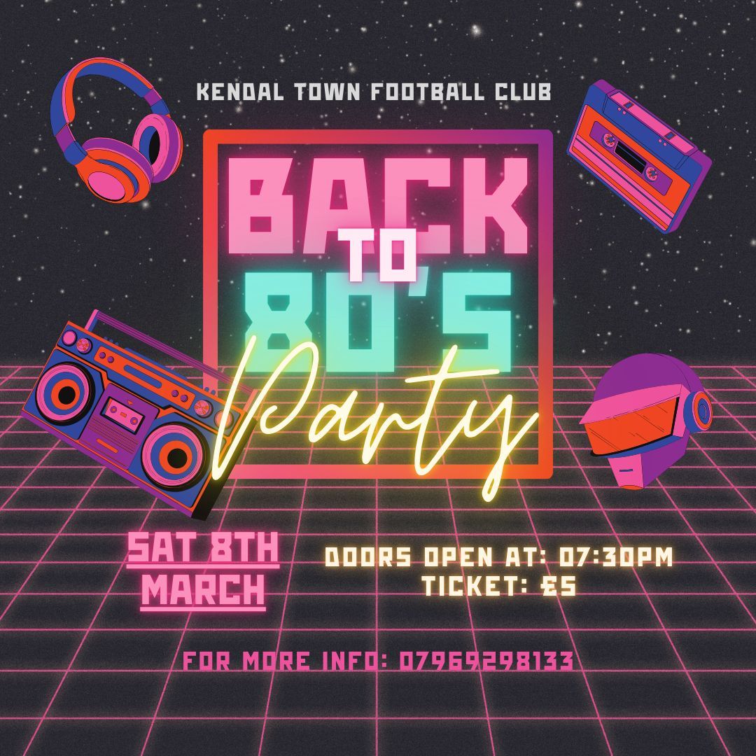 Back to the 80's Party 