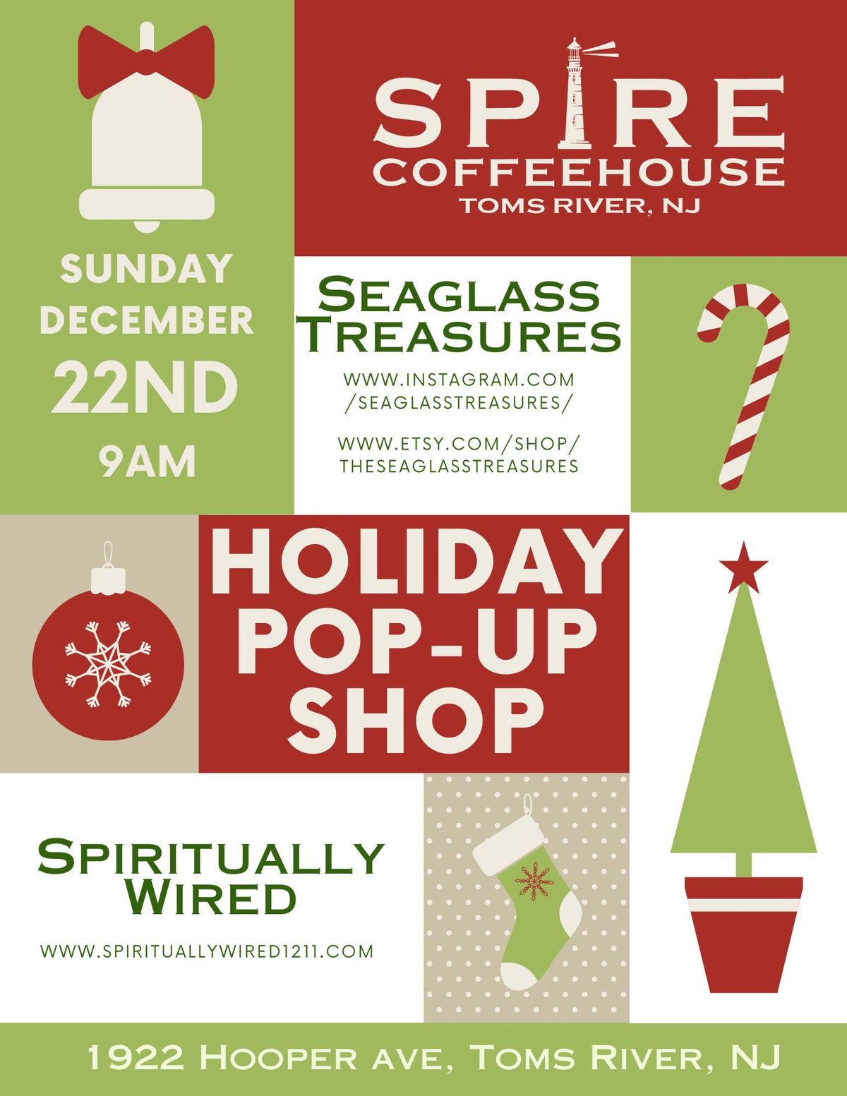 Holiday Pop-Up Shop at Spire Coffeehouse