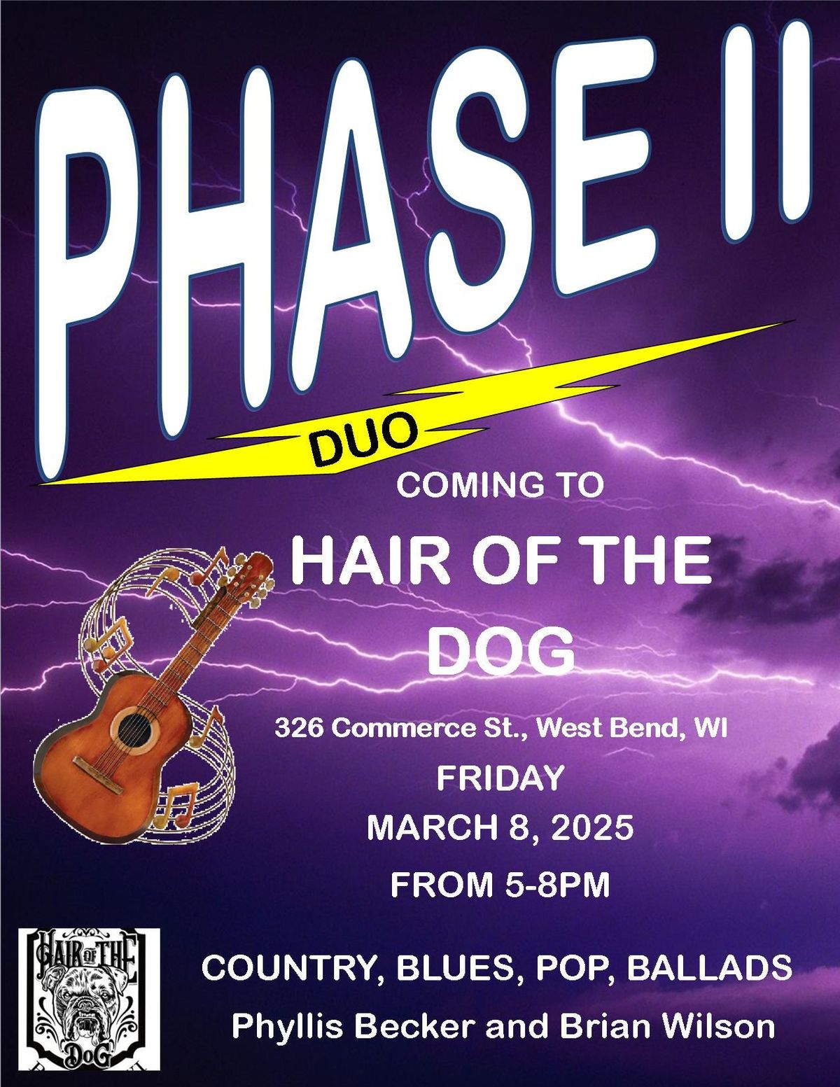 Phase II @Hair of the Dog