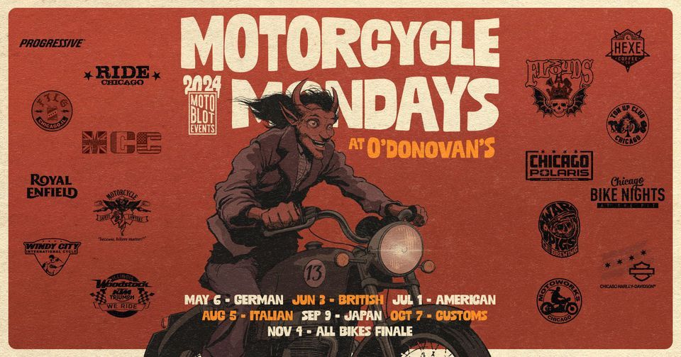 MOTORCYCLE MONDAYS - AMERICAN