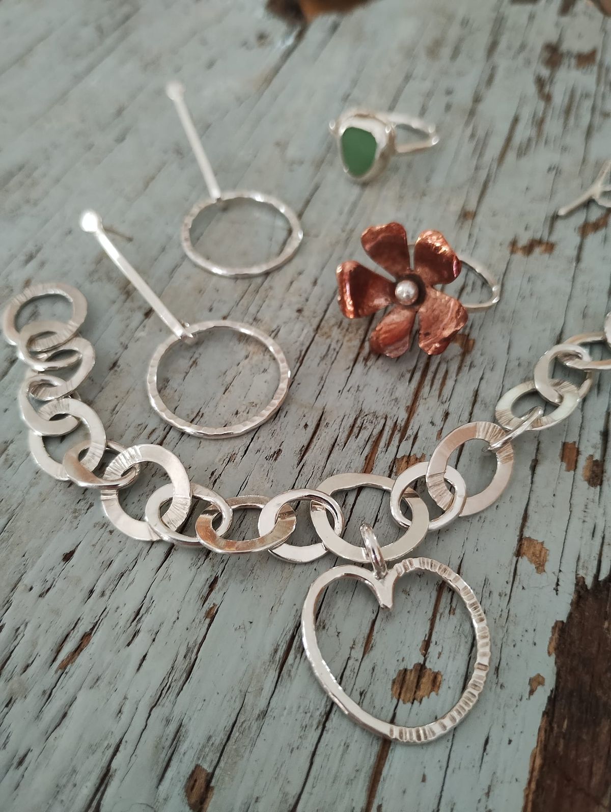 Tuesday silver jewellery making 6 week course