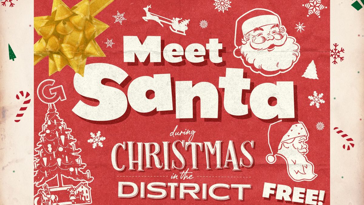 Meet Santa in The Gaslight District